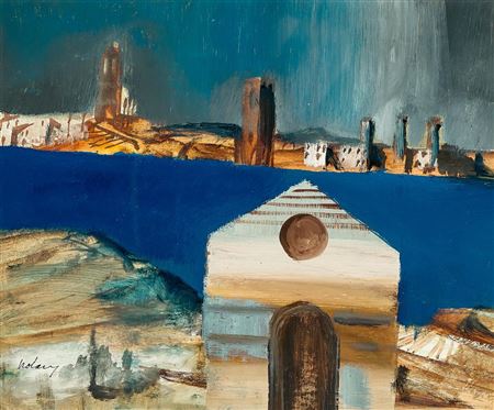 Church with harbour background by Alice Nampitjinpa - Auction record, sale price, and art valuation. Compare with similar artists and explore comparable artworks.