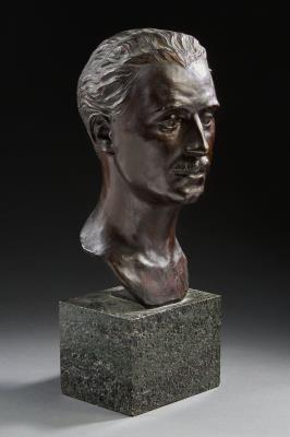 Portrait of a man (1923) by Alberto Lagos - Auction record, sale price, and art valuation. Compare with similar artists and explore comparable artworks.