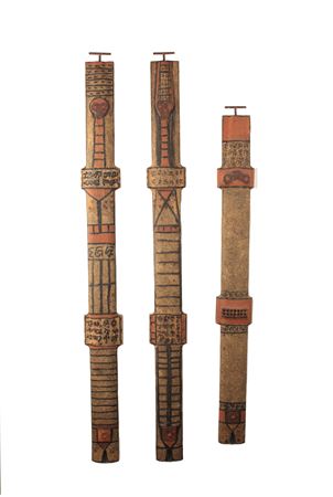 "Set of Three Works: Red Clay Series, No. 1, 2 & 3, 1990"