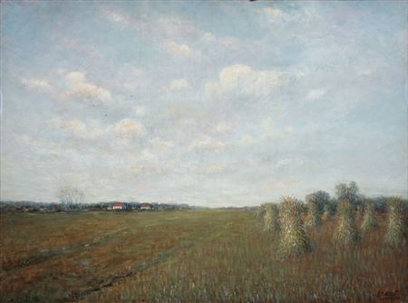 Western Landscape by George Van Millett - Auction record, sale price, and art valuation. Compare with similar artists and explore comparable artworks.