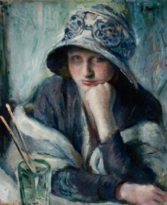 In a Cafe by Adolphe Borie - Auction record, sale price, and art valuation. Compare with similar artists and explore comparable artworks.