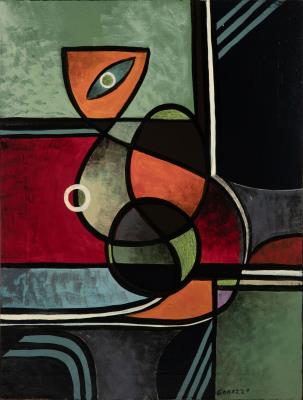 Untitled Cubist Influence Abstraction