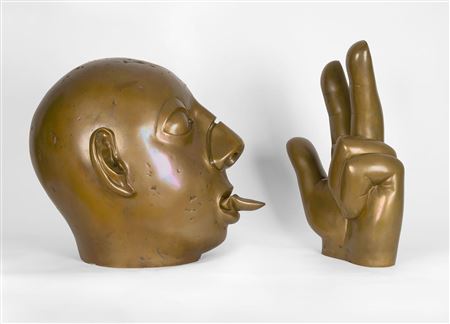 Large Head - Hand