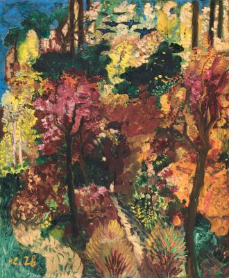 Untitled (Herbstlandschaft) by Pol Cassel - Auction record, sale price, and art valuation. Compare with similar artists and explore comparable artworks.