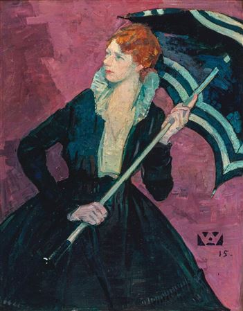Portrait of Dottie Konstam 1915