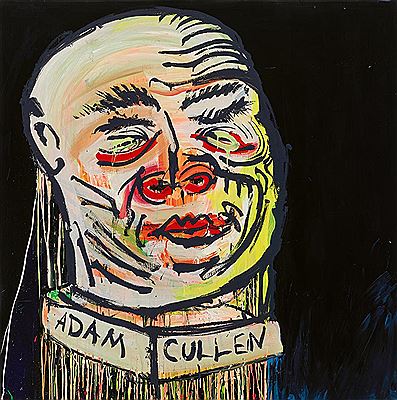 Self Portrait as Ned Kelly's Death Mask 2008