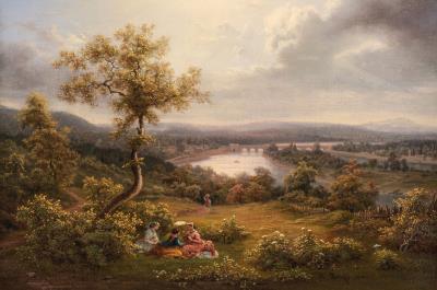 View of Meudon, Sevres and St. Cloud