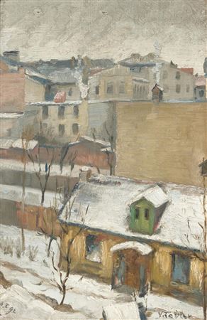 View from the Studio by Victor Tobler - Auction record, sale price, and art valuation. Compare with similar artists and explore comparable artworks.