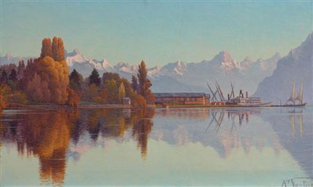 View of Lake Geneva