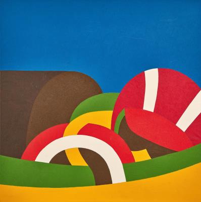 Sample artwork by Urs Dickerhof (Born 1941), known for painting and sculpture - View similar artists and auction records