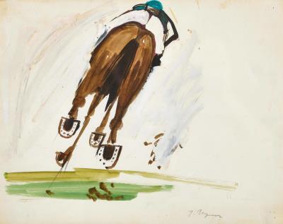 Champ de course. Kentucky Derby, Louisville by Tomi Ungerer - Auction record, sale price, and art valuation. Compare with similar artists and explore comparable artworks.