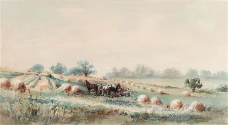 Wheat Field Harvest