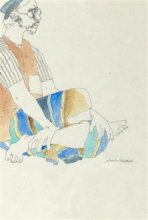 Untitled (Portrait of a Seated Man), 1981