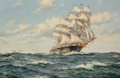 Fine Weather and a Fair Wind - Clipper Ship "Red Cloud"