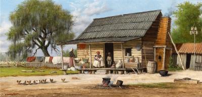 Cabin Scene