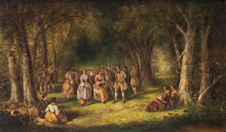 Dance in the Forest, 1876