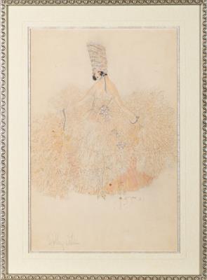 Costume Design for the Dolly Sisters in the Ziegfeld Follies of 1922