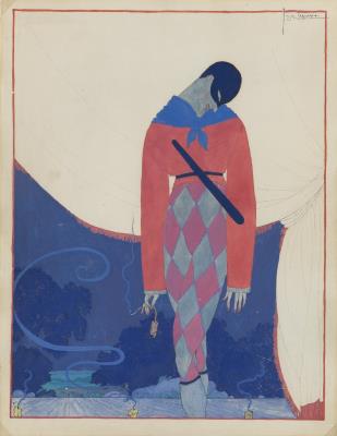 Arlequin (Cover for La Baïonnette)