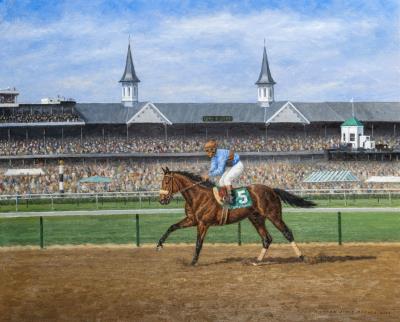Bird Town, Edgar Prado Up, Kentucky Oaks, 2003