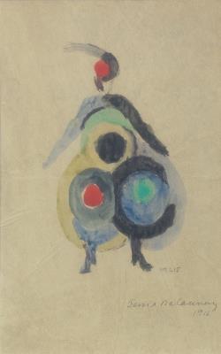 Costume Simultané No. 415, 1916