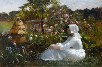 In a Field of Flowers (Panier des Fleurs), 1890