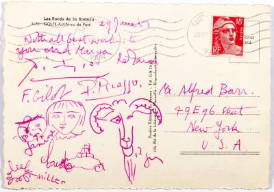 Signed Postcard
