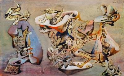 Surrealist Landscape, 1939 by Boris Margo - Auction record, sale price, and art valuation. Compare with similar artists and explore comparable artworks.