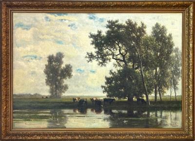 Cows Watering
