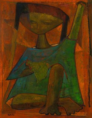 Untitled (Seated Lady)