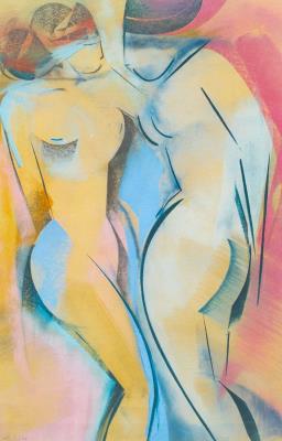 Sample artwork by Mary Stork (1938 - 2007), known for paintings - View similar artists and auction records