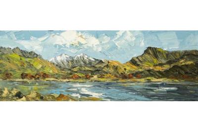View Across Llyn Nantue