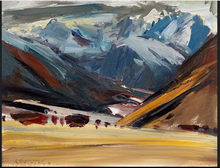 Sample artwork by John Badcock (Born 1952), known for painting - View similar artists and auction records