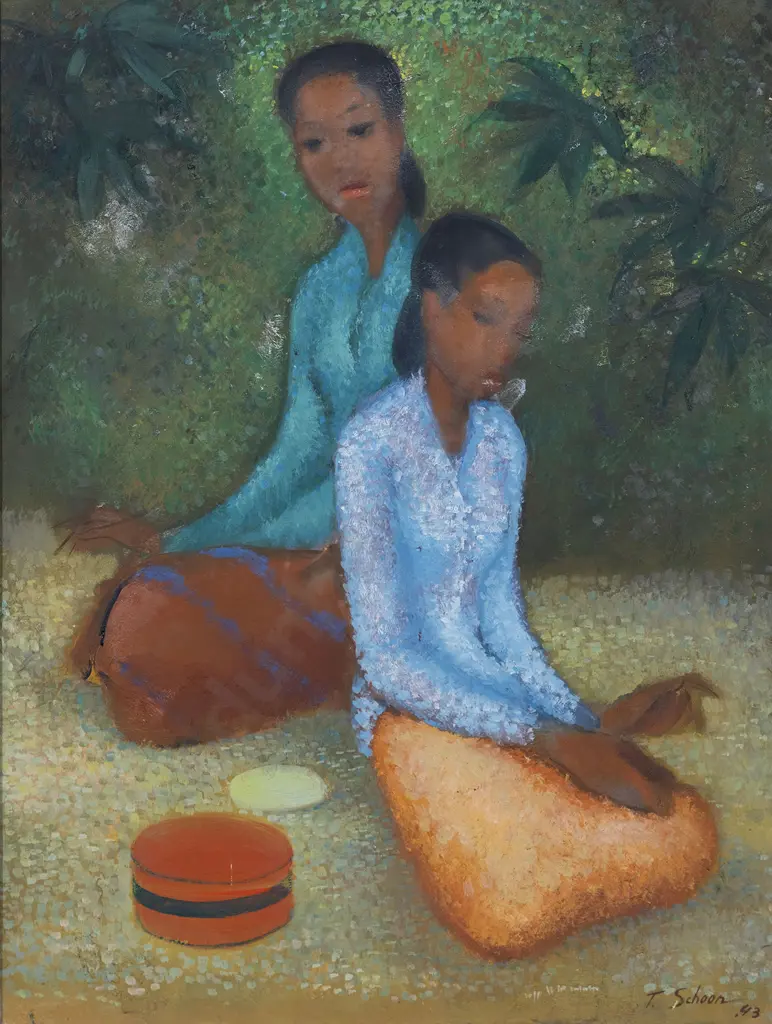 Two Indonesian Girls