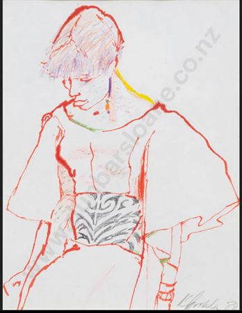 Portrait Study by Kate Coolahan - Auction record, sale price, and art valuation. Compare with similar artists and explore comparable artworks.