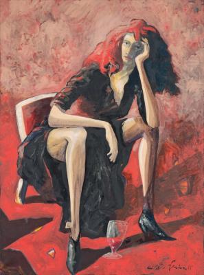 Sample artwork by Gildas Flahault de Crozet (20th century), known for painting - View similar artists and auction records