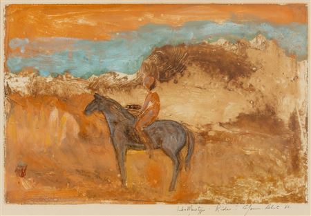 Sample artwork by Gareth Jones-Roberts (Born 1935), known for painting - View similar artists and auction records