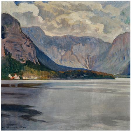 View from the Gosaumühle to the Hallstätter See