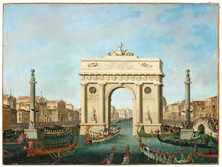 Napoleon Bonaparte´s Arrival in Venice on 29 November 1807 by Vincenzo Chilone - Auction record, sale price, and art valuation. Compare with similar artists and explore comparable artworks.