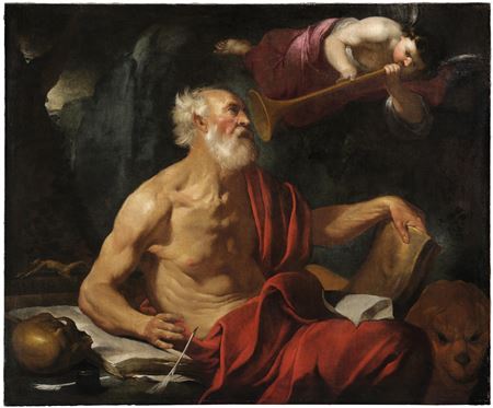 Saint Jerome and the Angel of Judgment