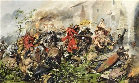 The Siege of Milan by Frederick I Barbarossa