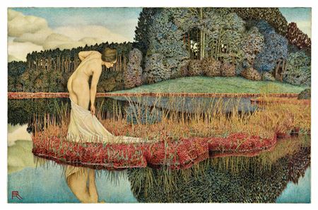 Sample artwork by Rudolf Riemerschmid (1873 - 1953), known for munich art nouveau, painting - View similar artists and auction records