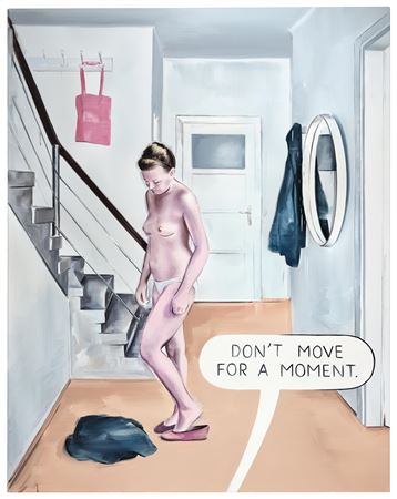 Don't move for a moment