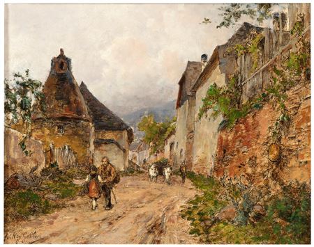 A street in Weißenkirchen, Wachau region