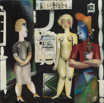 The Three Graces - The kitchen