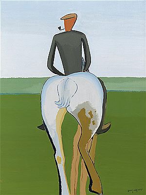 Horseman (1929) by Hubert Malfait - Auction record, sale price, and art valuation. Compare with similar artists and explore comparable artworks.