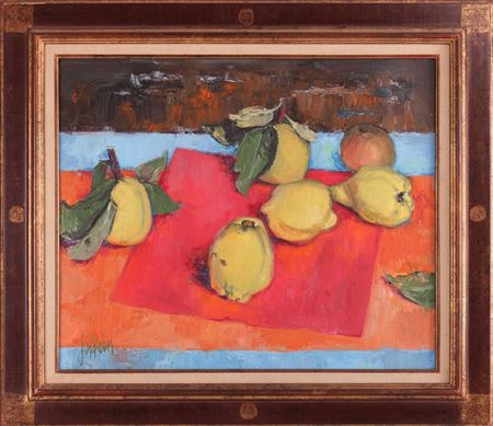 Nature Morte aux Coings by Guily Joffrin - Auction record, sale price, and art valuation. Compare with similar artists and explore comparable artworks.