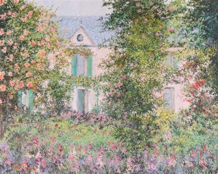 Le jardin de Monet, l'été