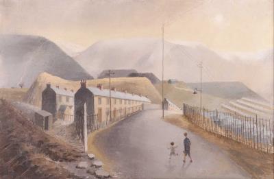 Rhondda Valley, 1951 by Nan Youngman - Auction record, sale price, and art valuation. Compare with similar artists and explore comparable artworks.