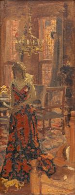 Woman in an Interior by Gerard Westerman - Auction record, sale price, and art valuation. Compare with similar artists and explore comparable artworks.