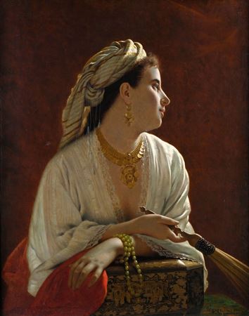 Odalisque with a fan